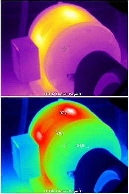 PPdM Application Thermal Image - Electric Motor